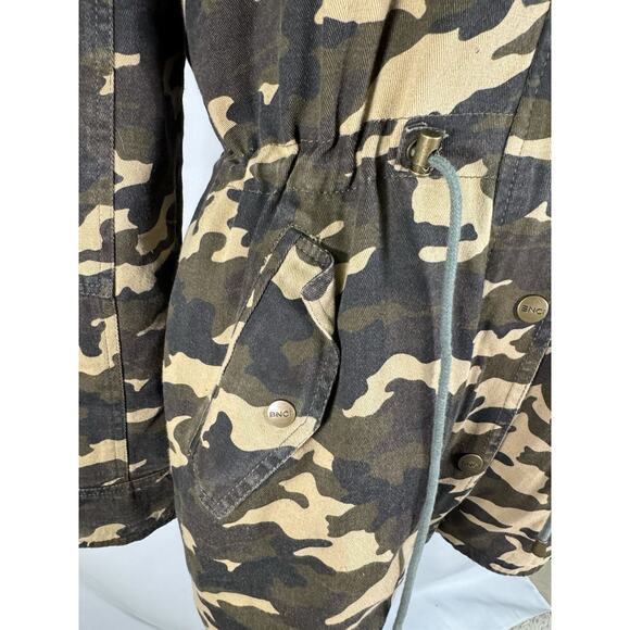 BNCI Boundless North Camouflage Camo Fur Trim Winter Parka Coat Jacket Large - Picture 3 of 8